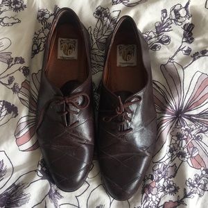 Female vintage dress shoes